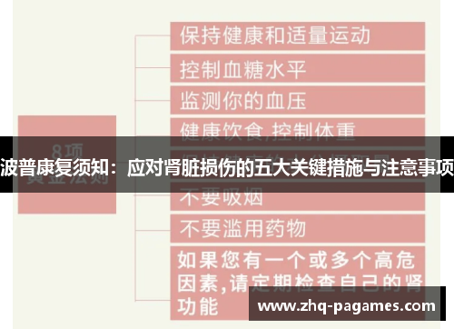 波普康复须知：应对肾脏损伤的五大关键措施与注意事项